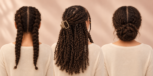 Protective hairstyles voor krullen.